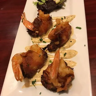 Bacon Wrapped Crab Stuffed Shrimp