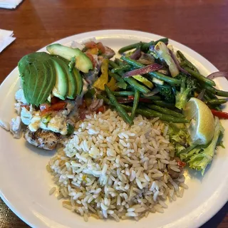 Mahi Mahi Alto Cocina Lunch Plate