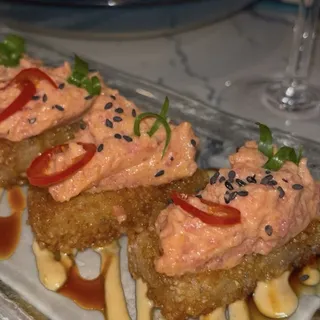 Spicy Yellowtail Crispy Rice*