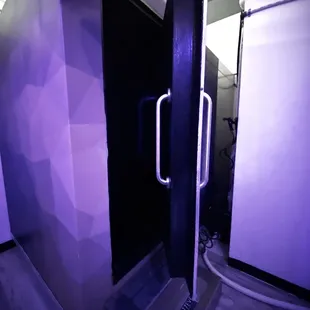 Entrance to the salt tank.