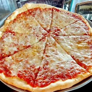 Large cheese pizza