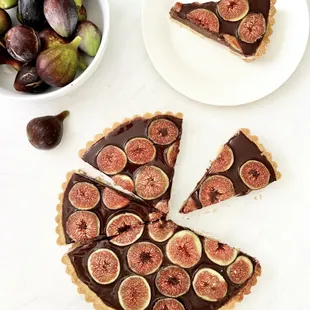 Chocolate Fig Tart