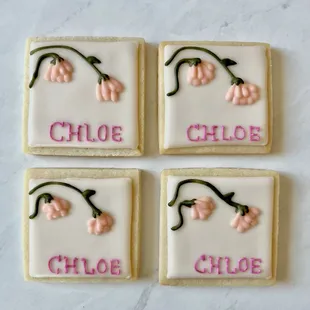 Floral Sip &amp; See Sugar Cookies