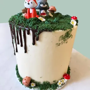 Forest Party Cake