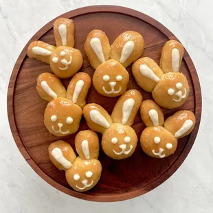 Easter party bunnies