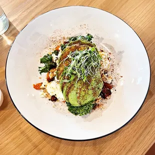 Egg white breakfast bowl