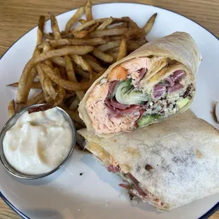 Sprouted Salmon Wrap