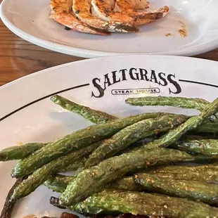 steak and green beans