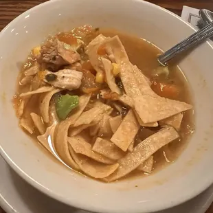 chicken tortilla soup