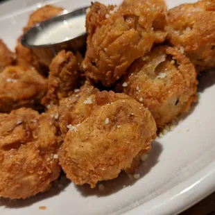 Fried mushrooms