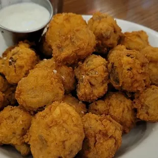 Fried mushrooms