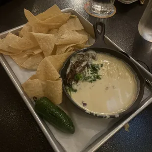 Brisket queso