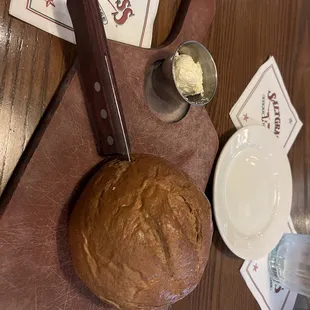 Complimentary bread