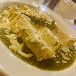 Enchiladas Verdes