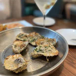 Charbroiled James River Oysters