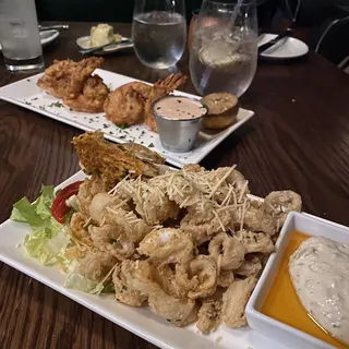 Jumbo Fried Fantail Shrimp