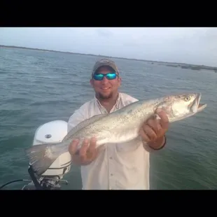 Big Speckled Trout! Released back into the water!