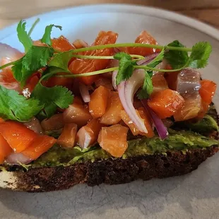 Salmon Toast