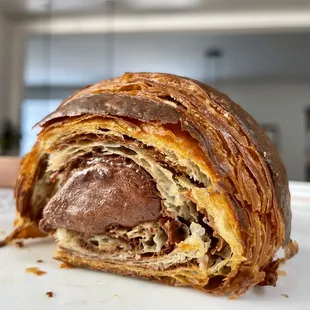 Chocolate Hazelnut Croissant