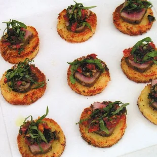 Seared Ahi Tuna with Nisciose Olive Tapenade