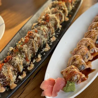 VOLCANO ROLL (deep fried)