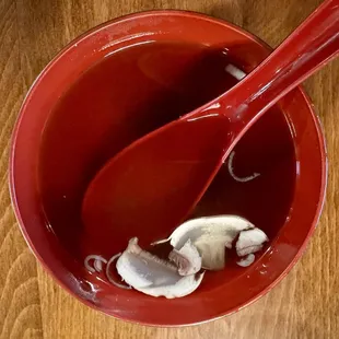 Complementary soup