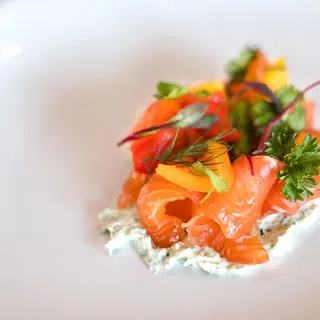 Salmon Crudo