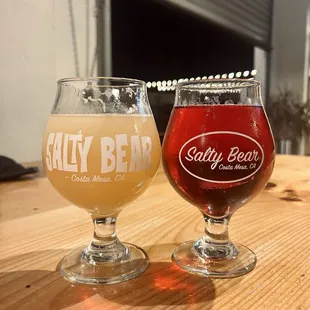 Full bloom west coast IPA and Raspberry lemonade seltzer