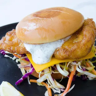 House Fish Burger