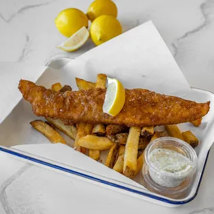 House Fish and Chips