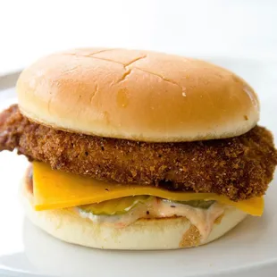 Chicken Schnitzel Burger