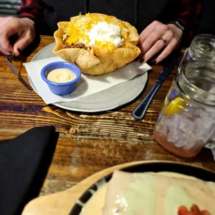 BBQ Cowboy Taco Salad