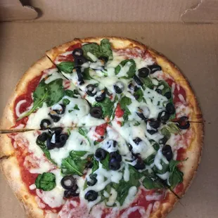 a pizza in a box