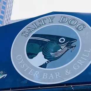 a sign for salty dog
