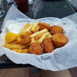 Fried Scallops