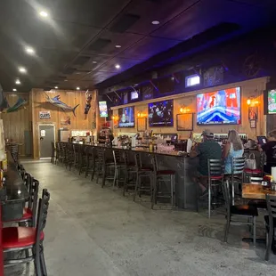 the inside of a restaurant