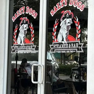 reflection in window