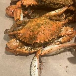 Male crabs
