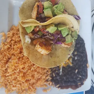 Fish Taco Shrimp Taco