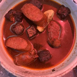 Pork belly &amp; Sausage