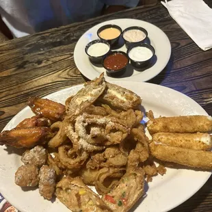 Appetizer sampler