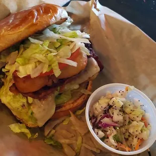 Loaded grilled chicken- pretty good