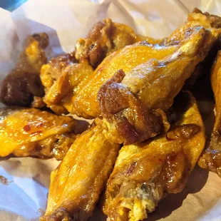 Mango Habanero Wings - not spicy at all