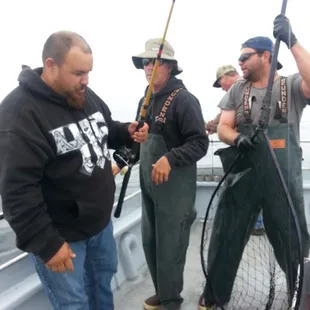 Dava and Jared the awesome deckhands.