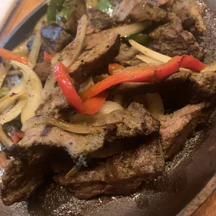 Breakfast Steak Fajitas