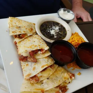 Duck Quesadillas
