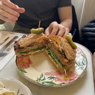 Chicken Meatball Sandwich