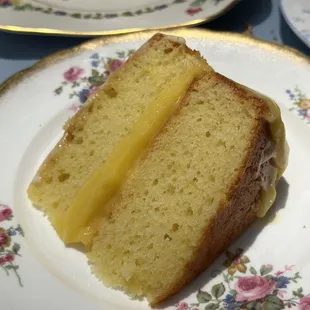 Olive Oil Lemon Curd Cake