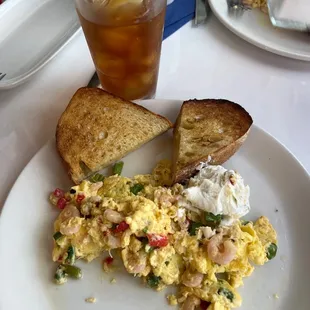 Pacific Northwest Seafood Scramble