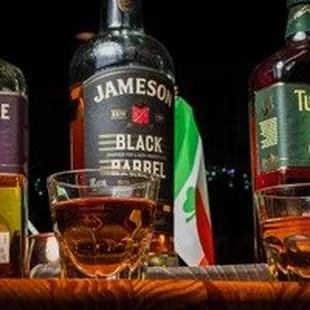 Variation of Jameson Irish whiskey our black barrel, a customer favorite